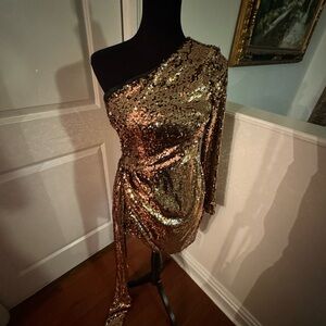 Women’s small Disco party mini dress